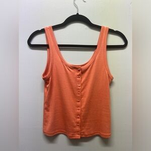 EUC GAP cropped Henley style tank